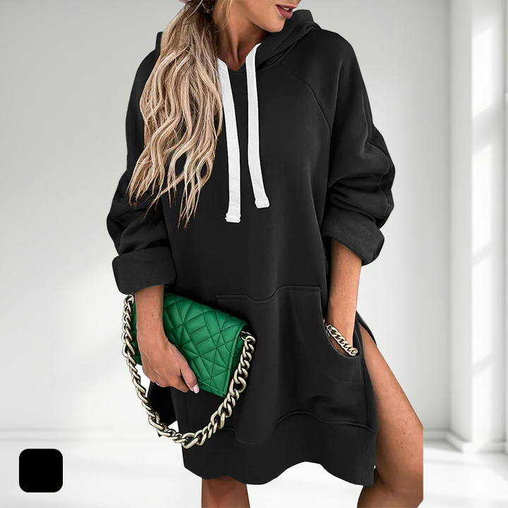 CozyWeave - Oversized Hoodie Dress