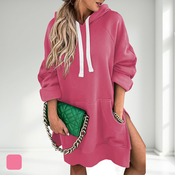 CozyWeave - Oversized Hoodie Dress