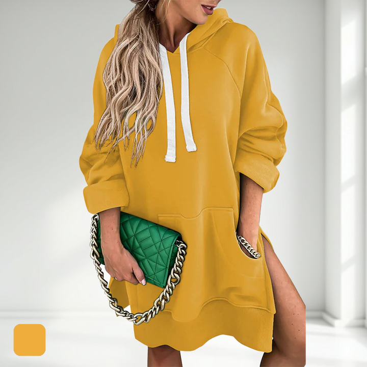 CozyWeave - Oversized Hoodie Dress